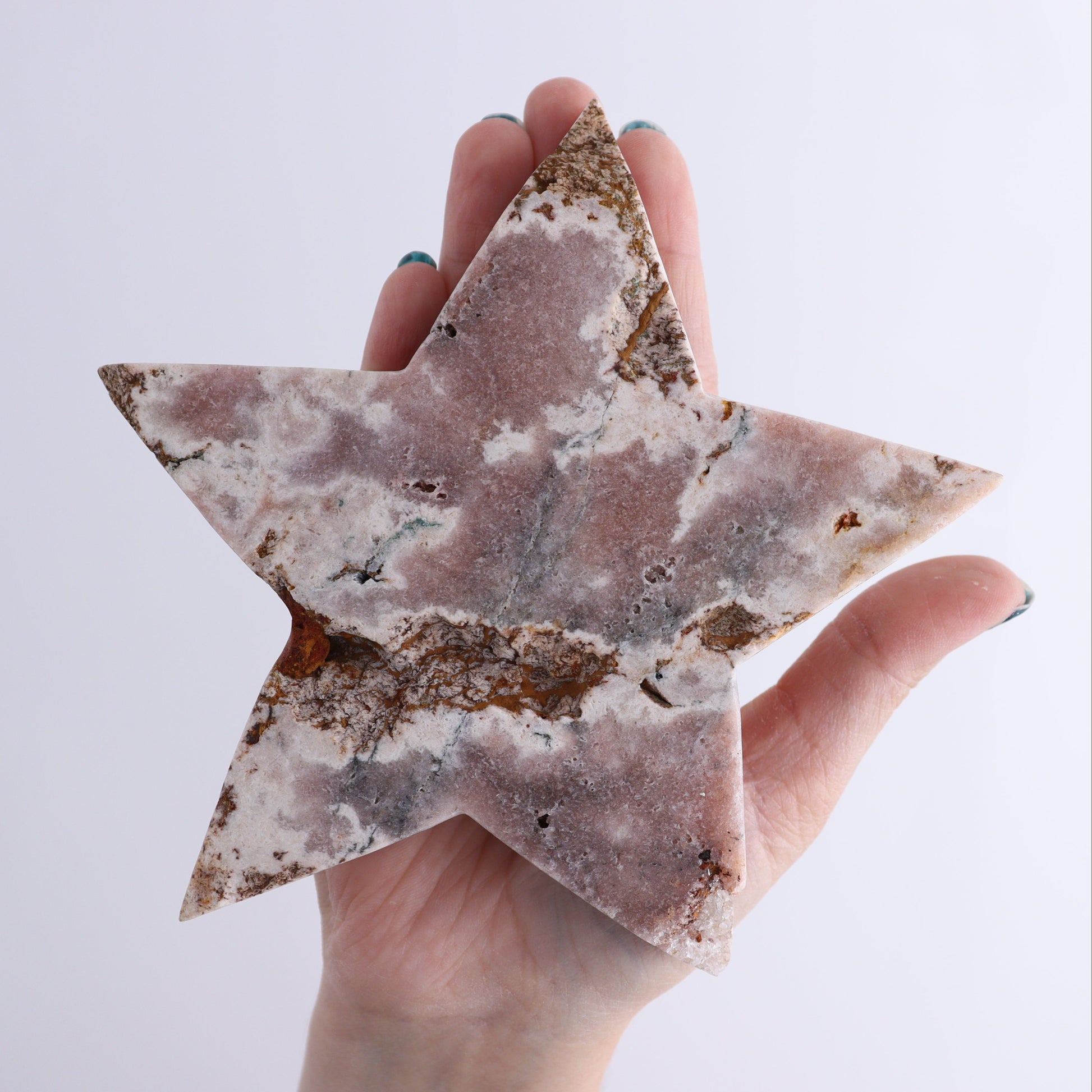 Pink Amethyst Stars Set of 3 - Expert Wholesale and Supplier of Wholesale Crystals & Bulk Gemstones, ["Amethyst","Brazil","close_30","Pink Amethyst","stars"]