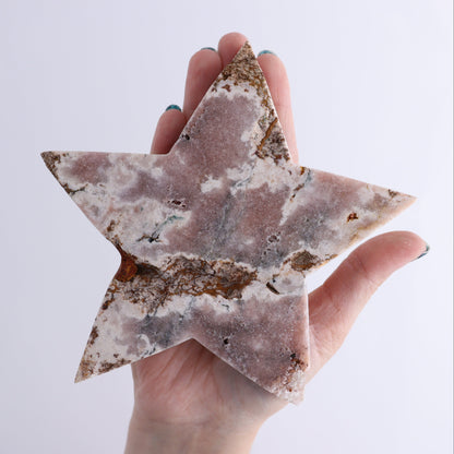 Pink Amethyst Stars Set of 3 - Expert Wholesale and Supplier of Wholesale Crystals & Bulk Gemstones, ["Amethyst","Brazil","close_30","Pink Amethyst","stars"]