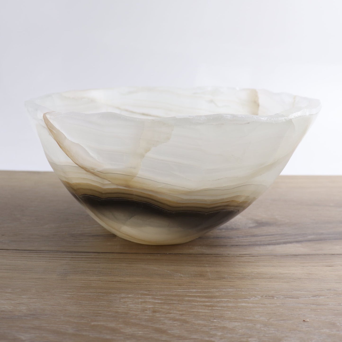 Mexican Onyx/Calcite Bowl 10"