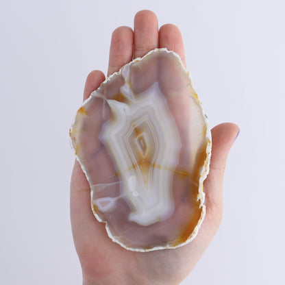 Iris Agate Slices Set of 4 - Expert Wholesale and Supplier of Wholesale Crystals & Bulk Gemstones, ["Agate","Iris Agate","Slices and Slabs"]