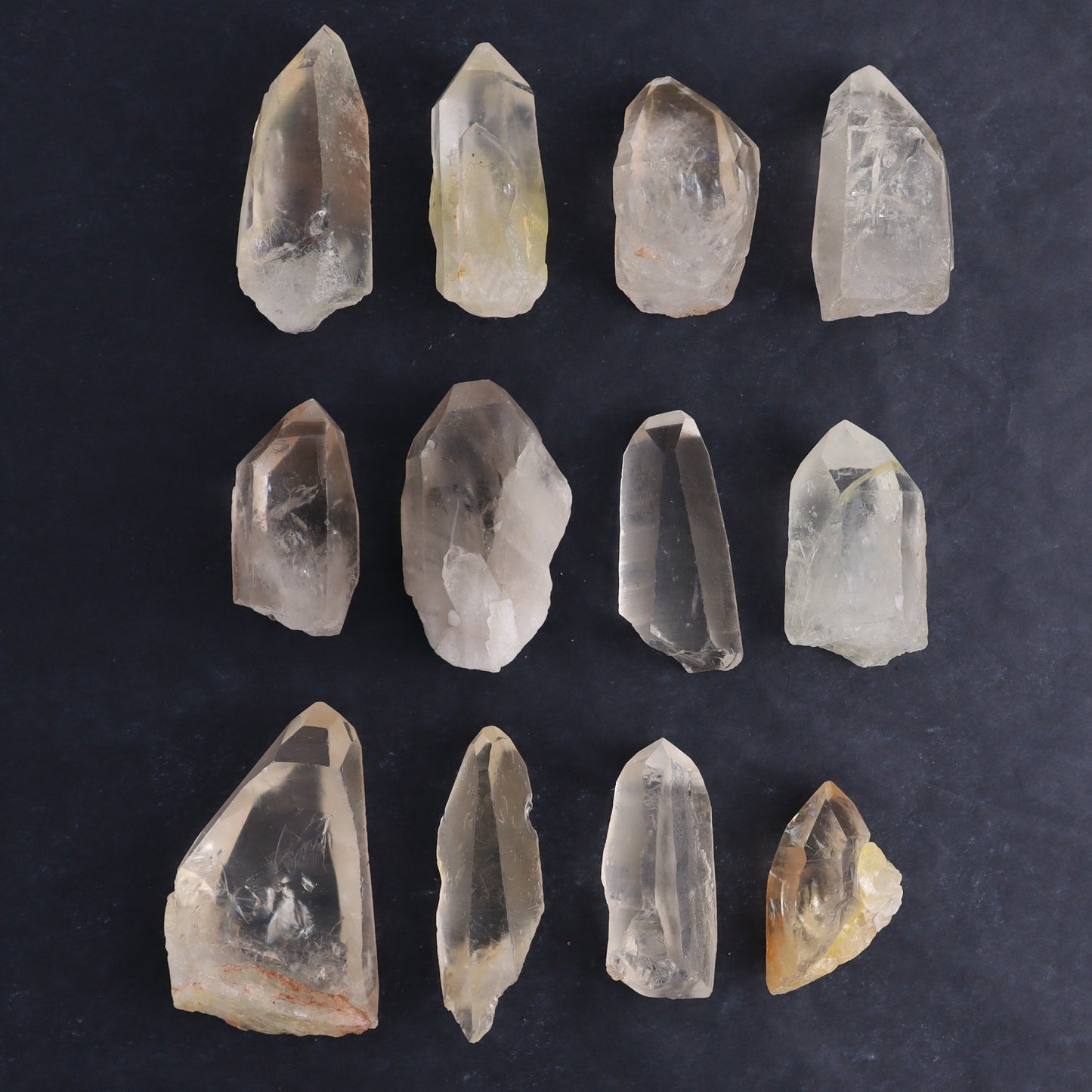Lemurian Rough Towers Set of 12 - Expert Wholesale and Supplier of Wholesale Crystals & Bulk Gemstones, ["Lemurian","Rough","Towers"]