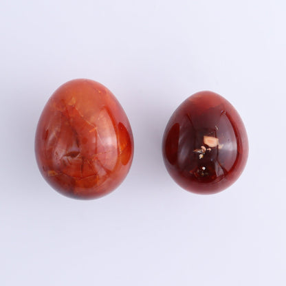 Carnelian Eggs Set of 12 - Expert Wholesale and Supplier of Wholesale Crystals & Bulk Gemstones, ["carnelian","Eggs","Madagascar"]