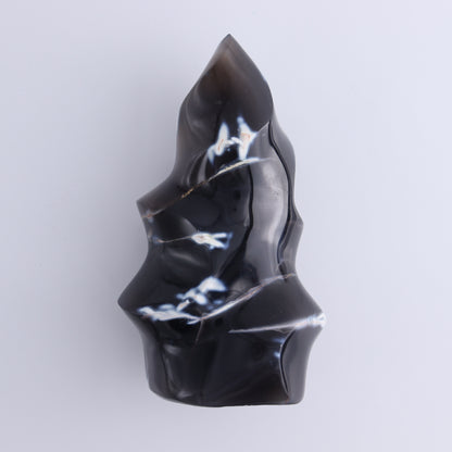 Agate Flames Set of 4 - Expert Wholesale and Supplier of Wholesale Crystals & Bulk Gemstones, ["Agate","flames","Madagascar","Orca Agate"]