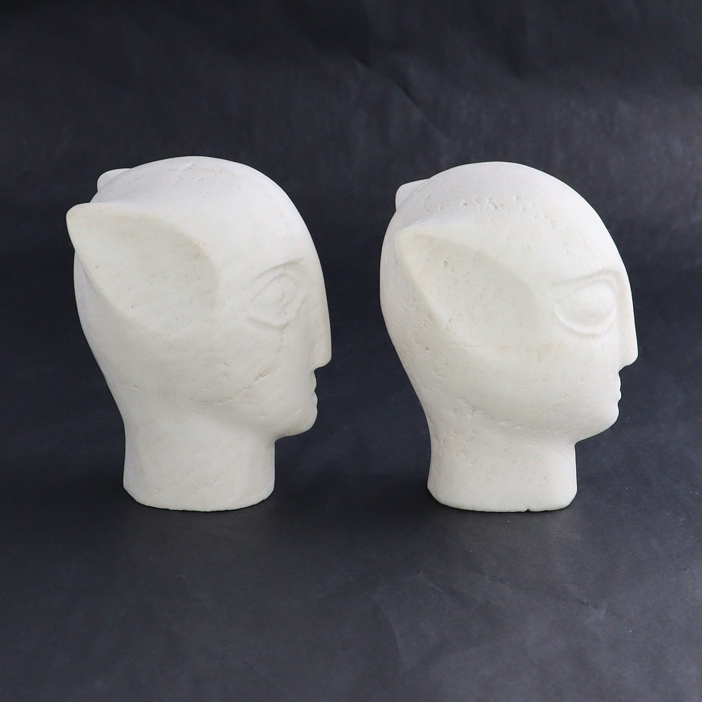 One White Marble Head Statue - Expert Wholesale and Supplier of Wholesale Crystals & Bulk Gemstones, ["Marble","Mixed Carvings","White Marble"]