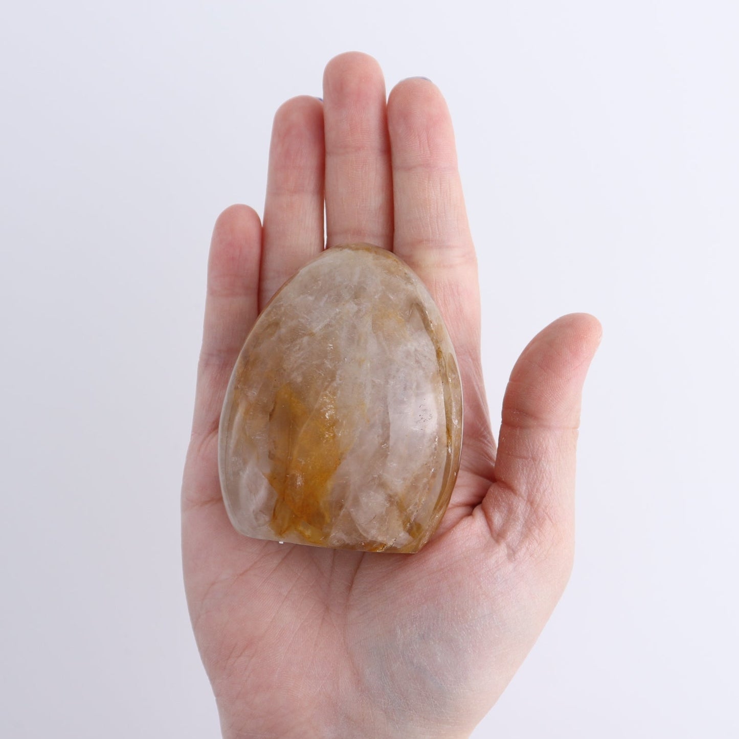 Golden Hematite Quartz Freeforms Set of 5
