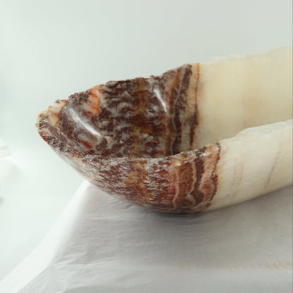 Onyx Canoe Bowl - Expert Wholesale and Supplier of Wholesale Crystals & Bulk Gemstones, ["Bowls","canoe","close_30","Mexico","onyx"]