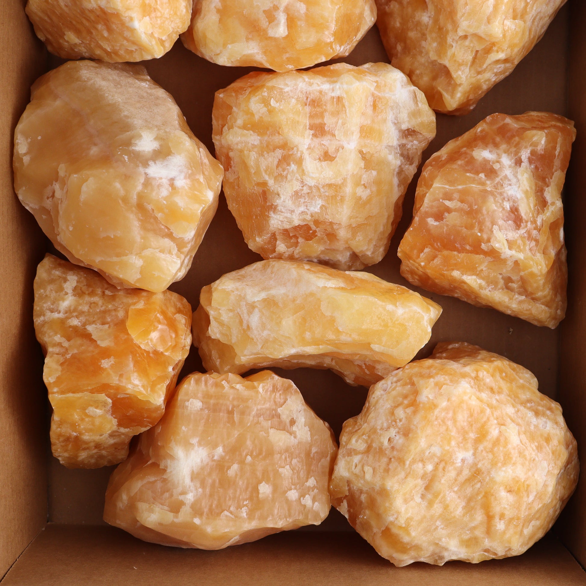 Calcite Roughs Set of 10 - Expert Wholesale and Supplier of Wholesale Crystals & Bulk Gemstones, ["Calcite","Roughs"]