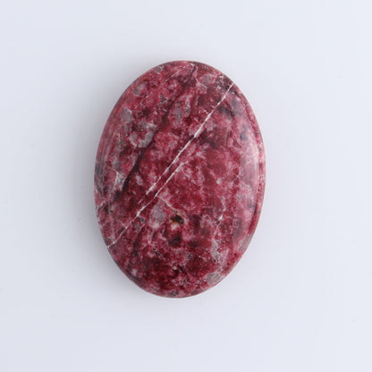 Thulite Palm Stones Set of 3