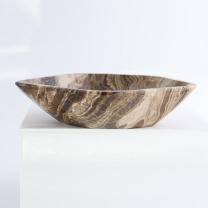 Mexican Onyx/Calcite Chocolate Bowls Set of 3