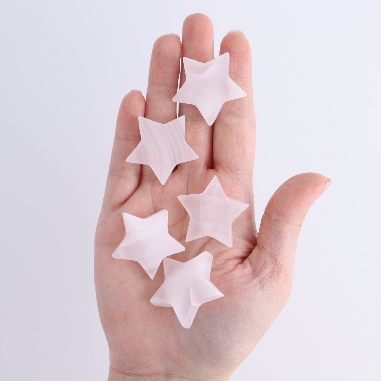 One Mangano Calcite Little Star - Expert Wholesale and Supplier of Wholesale Crystals & Bulk Gemstones, ["Calcite","Mangano Calcite","manganocalcite","Pakistan","stars"]