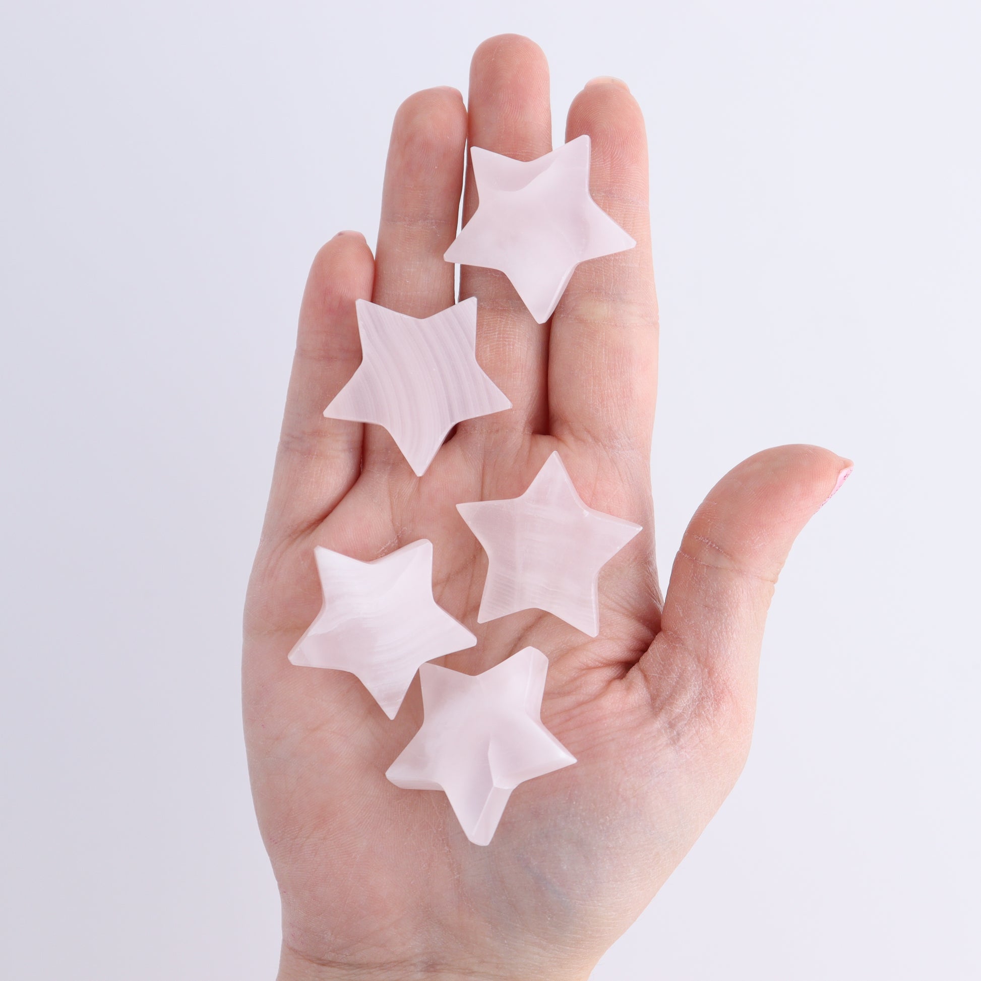 One Mangano Calcite Little Star - Expert Wholesale and Supplier of Wholesale Crystals & Bulk Gemstones, ["Calcite","Mangano Calcite","manganocalcite","Pakistan","stars"]