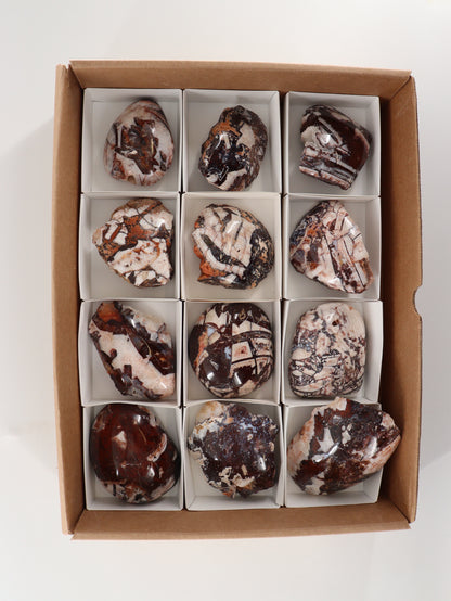 Agate Face Polished Freeforms Set of 12 - Expert Wholesale and Supplier of Wholesale Crystals & Bulk Gemstones, []