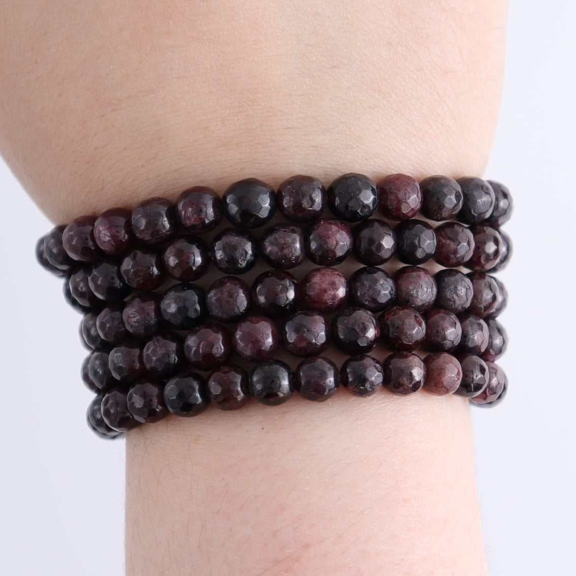 One Garnet Bracelet