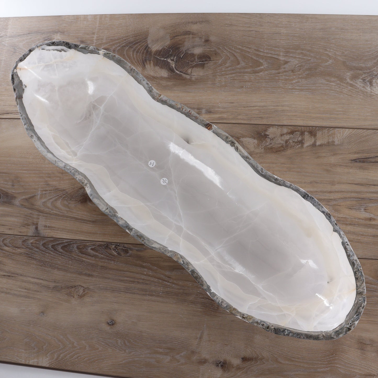 Mexican Onyx/Calcite Canoe Bowl - Expert Wholesale and Supplier of Wholesale Crystals & Bulk Gemstones, ["Bowls","Calcite","canoe","Mexico","onyx"]