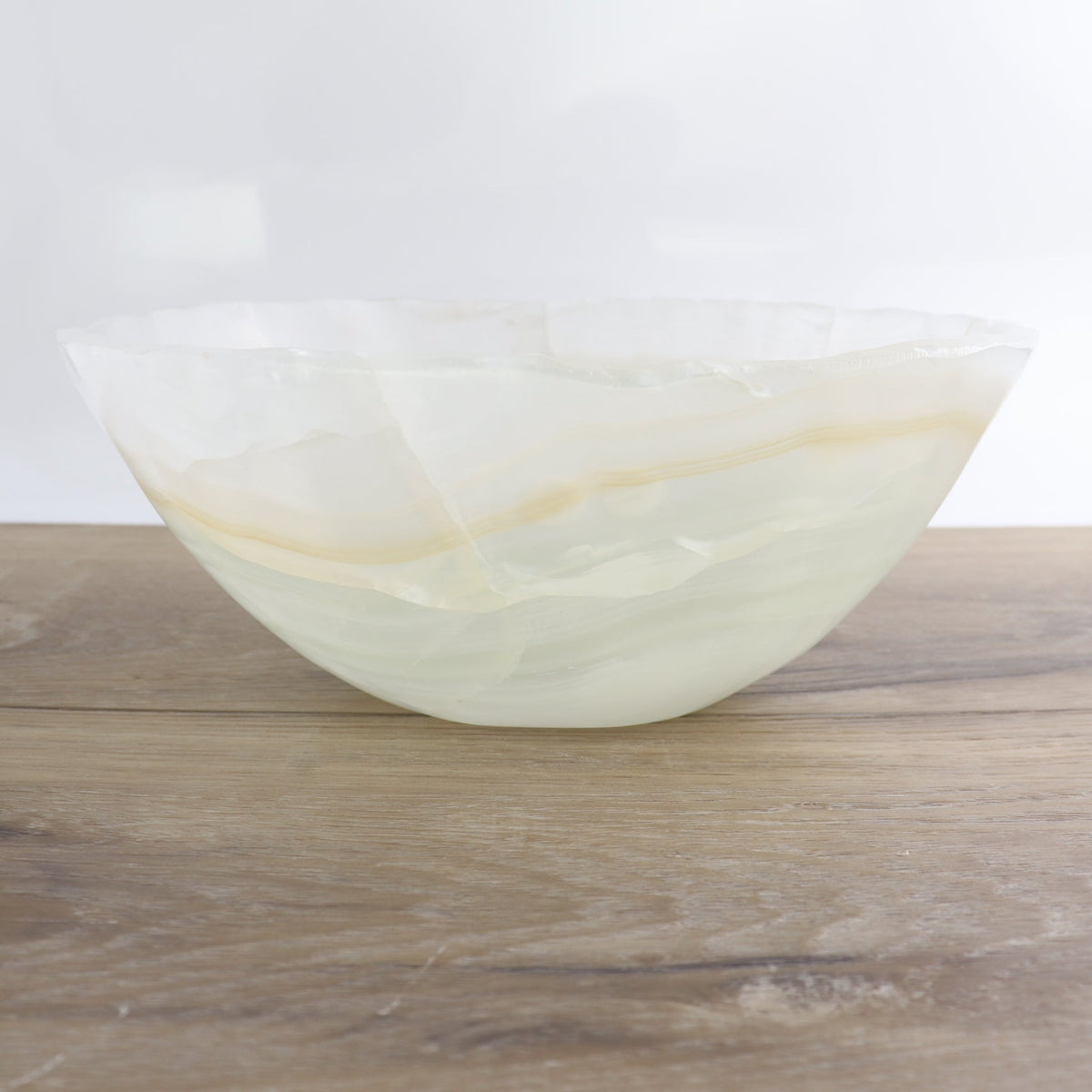 Mexican Onyx/Calcite Bowl 10"