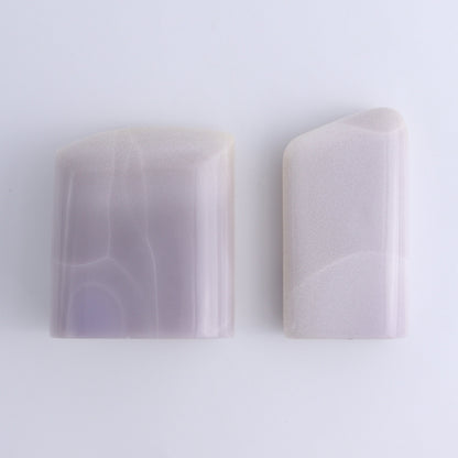 Lavender Fluorite Freeform Set of 2 - Expert Wholesale and Supplier of Wholesale Crystals & Bulk Gemstones, ["Fluorite","Freeform","Freeforms","Lavender Fluorite","Mexico"]