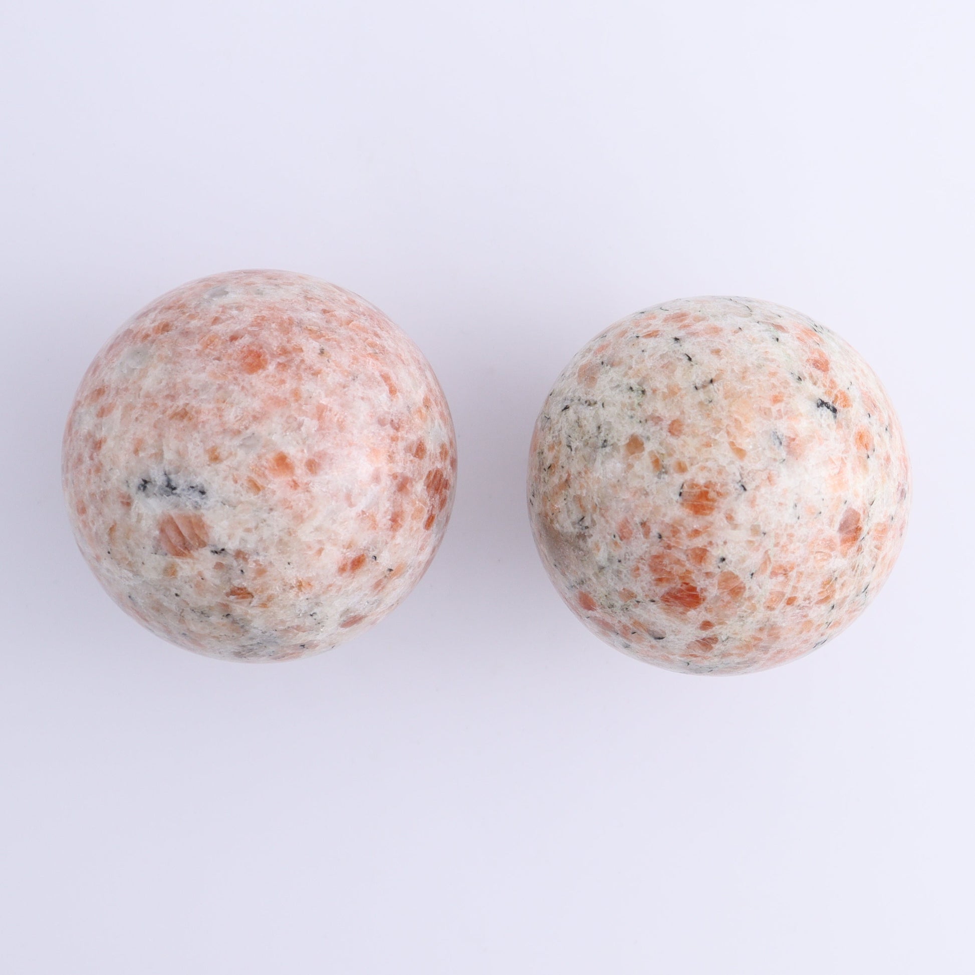 Sunstone Spheres Set of 5 - Expert Wholesale and Supplier of Wholesale Crystals & Bulk Gemstones, ["Spheres","Sunstone"]