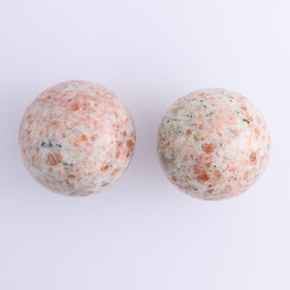 Sunstone Spheres Set of 5 - Expert Wholesale and Supplier of Wholesale Crystals & Bulk Gemstones, ["Spheres","Sunstone"]