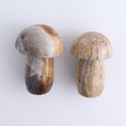 Jasper Mushrooms Set of 8