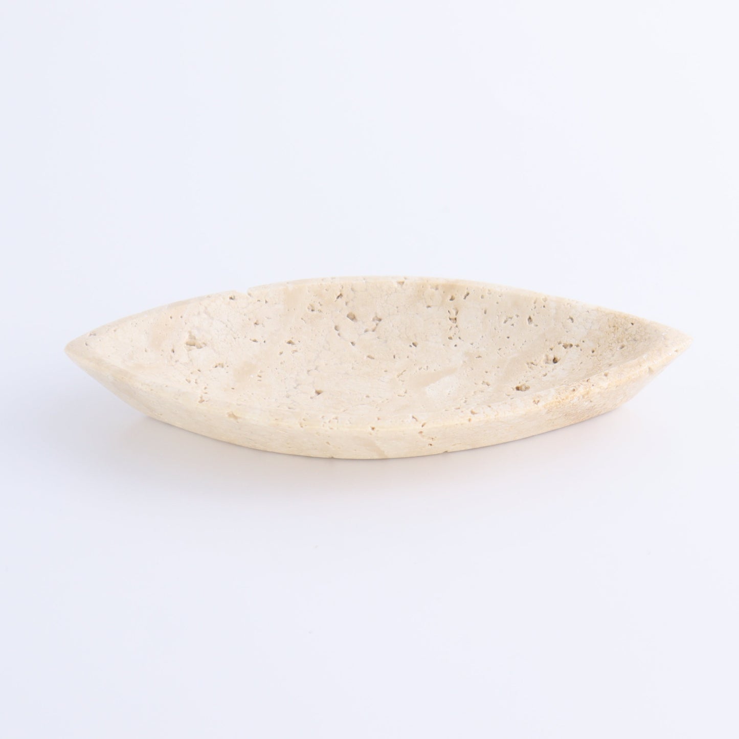 One Travertine Leaf Dish - Expert Wholesale and Supplier of Wholesale Crystals & Bulk Gemstones, ["Catalog Onyx","Decorative Dish","Mexico","Travertine"]