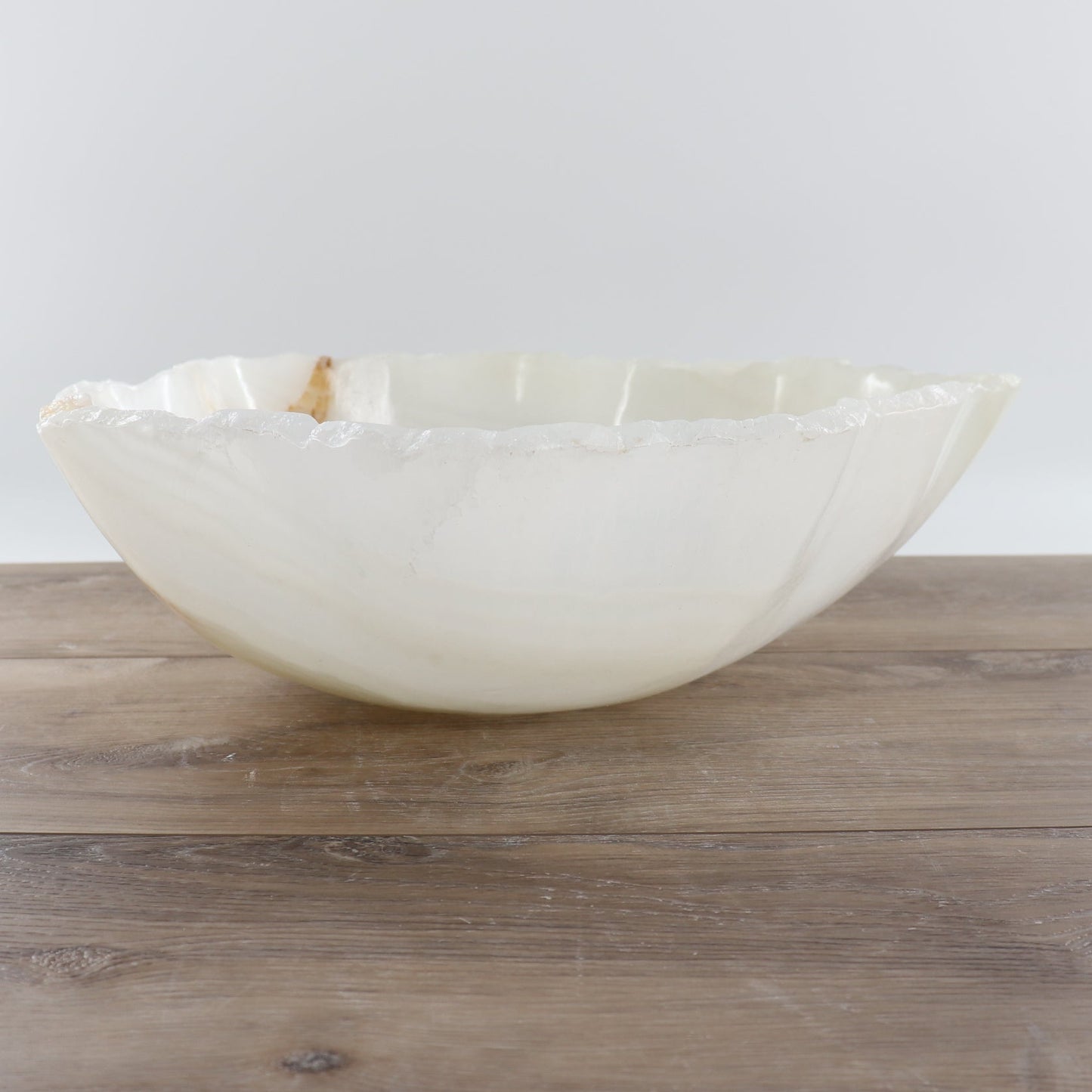 Mexican Onyx/Calcite Bowl 17"