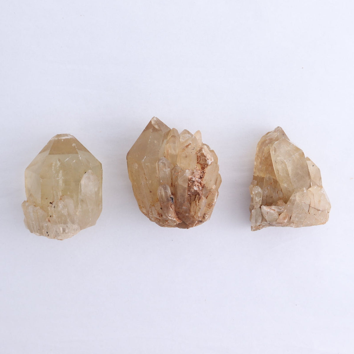 Congo Citrine Set of 12 - wholesale crystals