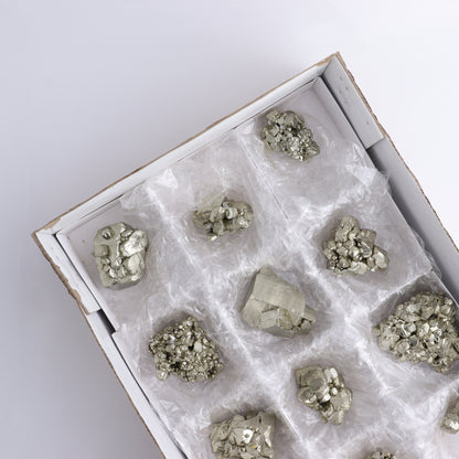 Pyrite Formations Flat of 12 - Expert Wholesale and Supplier of Wholesale Crystals & Bulk Gemstones, ["Formations","Peru","Pyrite"]