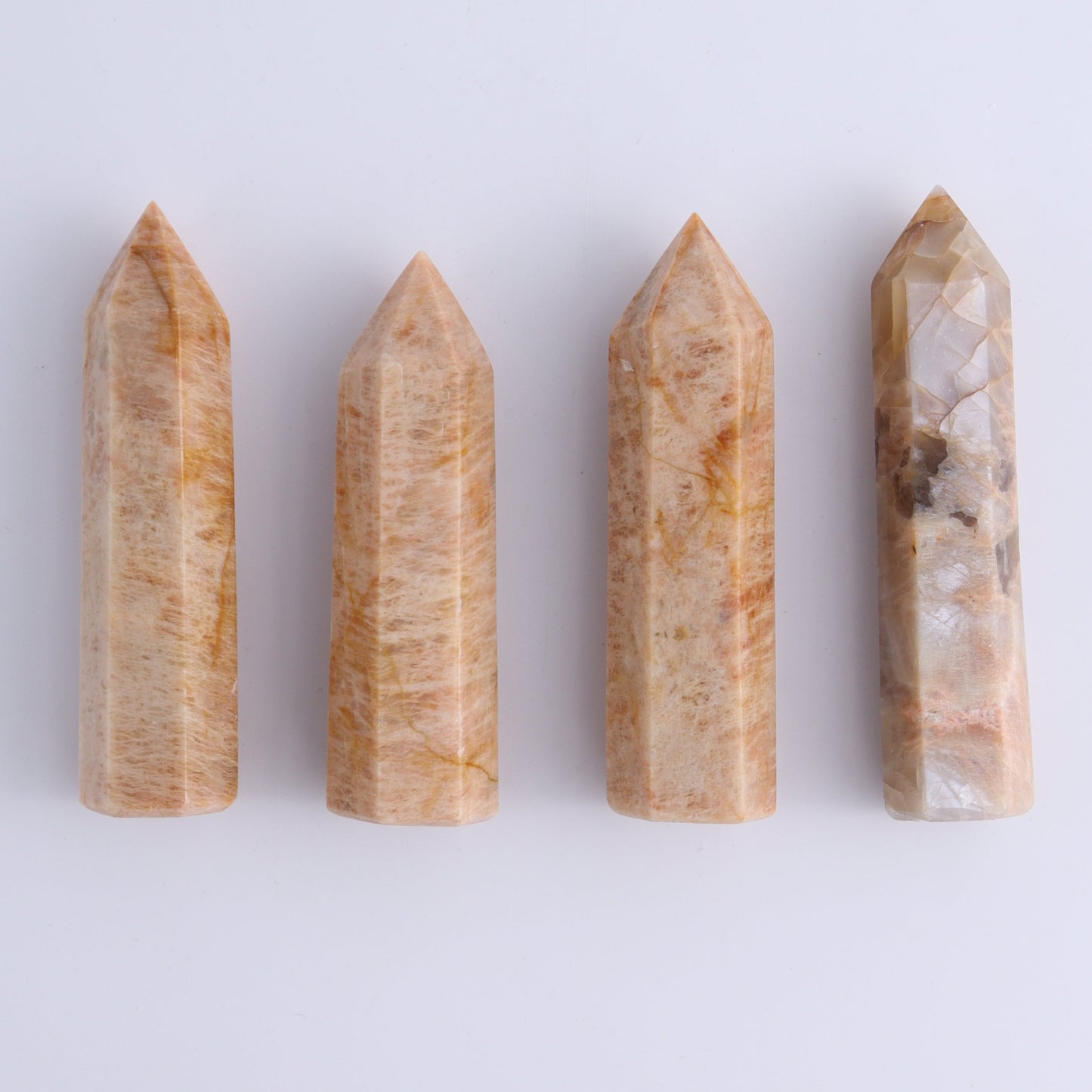Ocean Jasper & Rose Quartz Towers Set of 10 - Expert Wholesale and Supplier of Wholesale Crystals & Bulk Gemstones, ["jasper","Madagascar","Ocean Jasper","Quartz","Rose Quartz","Towers"]