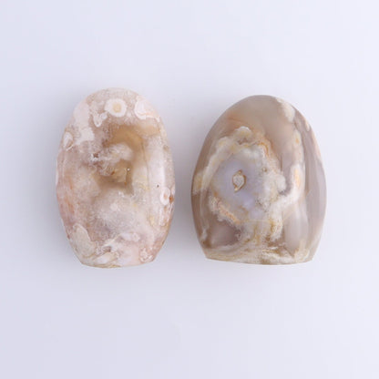 Flower Agate Freeforms Set of 6 - Expert Wholesale and Supplier of Wholesale Crystals & Bulk Gemstones, ["Flower Agate","Freeforms","Madagascar"]