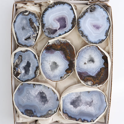 Las Choyas Geodes Set of 8