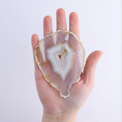 Iris Agate Slices Set of 3 - Expert Wholesale and Supplier of Wholesale Crystals & Bulk Gemstones, ["Agate","Iris Agate","Slices and Slabs"]