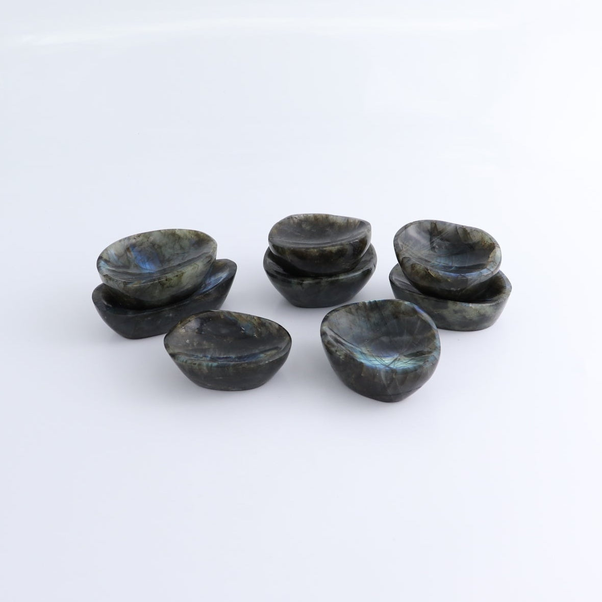 Labradorite Bowls Set of 8