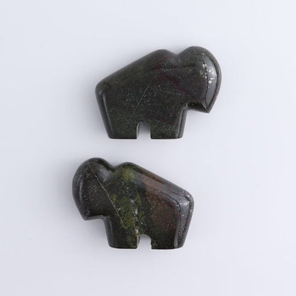 Jasper Animal Carvings Set of 6