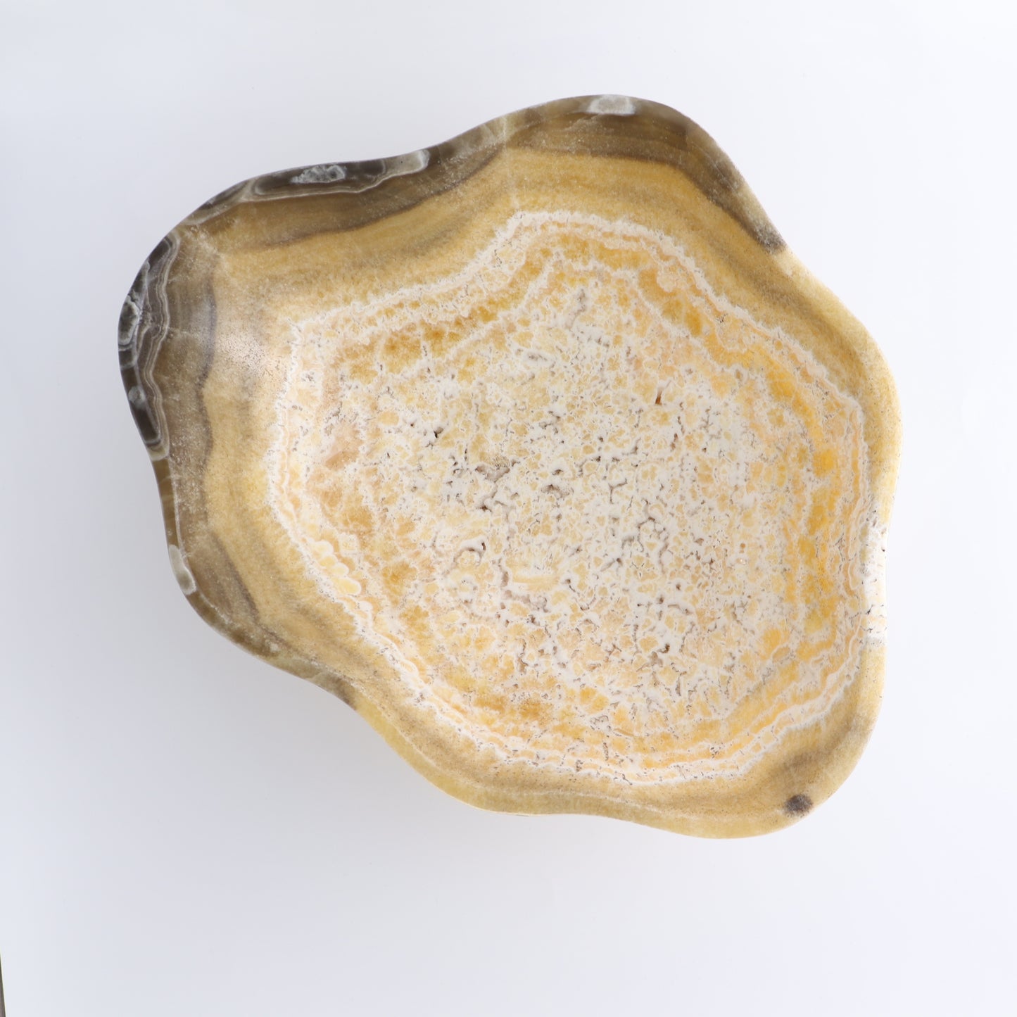 Mexican Onyx/Calcite Bowl 14"
