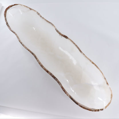 Onyx Canoe Bowl - Expert Wholesale and Supplier of Wholesale Crystals & Bulk Gemstones, ["Bowls","canoe","Mexico","onyx"]
