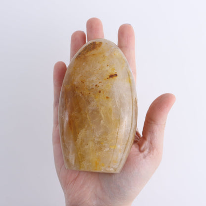 Golden Hematite Quartz Freeforms Set of 5