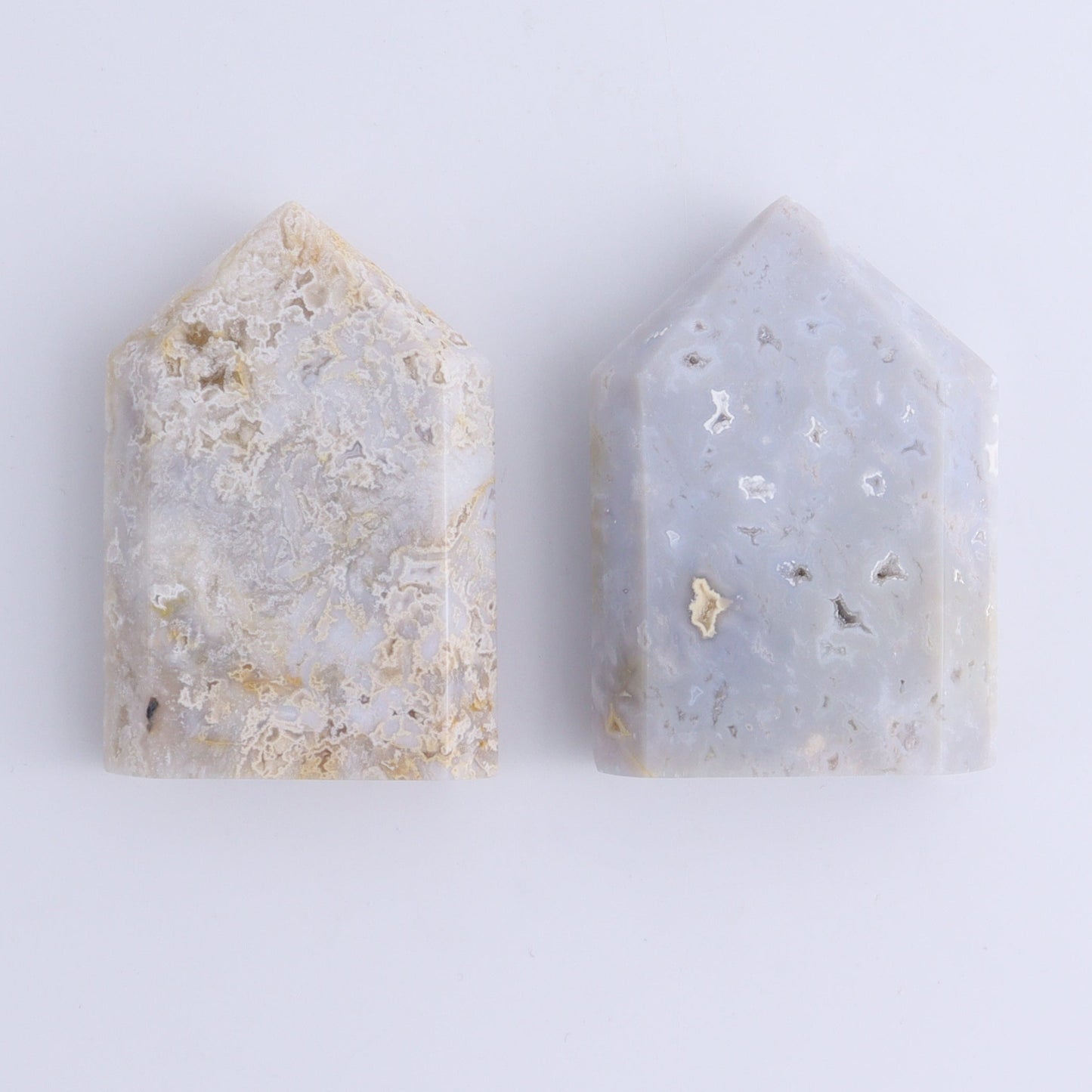 Agate Clouds and Towers Set of 6 - Expert Wholesale and Supplier of Wholesale Crystals & Bulk Gemstones, ["Agate","Clouds","Towers"]