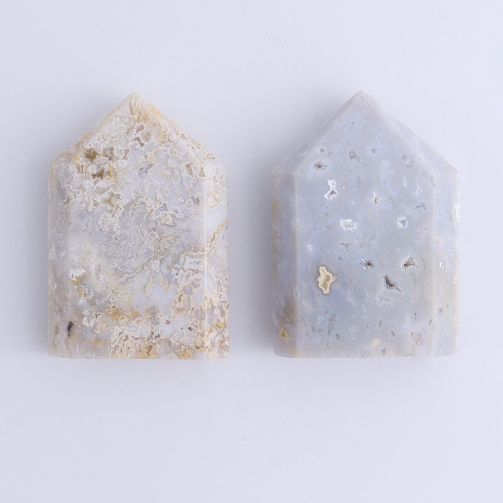 Agate Clouds and Towers Set of 6 - Expert Wholesale and Supplier of Wholesale Crystals & Bulk Gemstones, ["Agate","Clouds","Towers"]