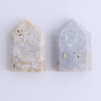 Agate Clouds and Towers Set of 6 - Expert Wholesale and Supplier of Wholesale Crystals & Bulk Gemstones, ["Agate","Clouds","Towers"]