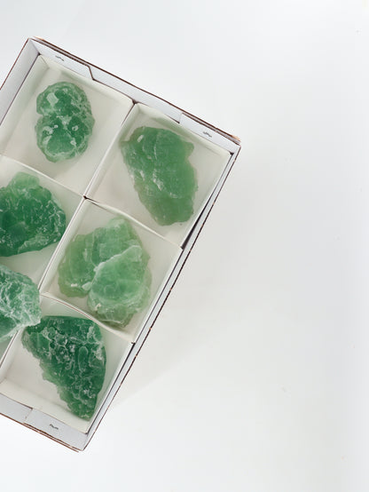 Fluorite Flat Set of 6