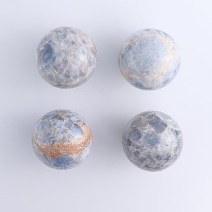 One Small Sphere Blue Calcite