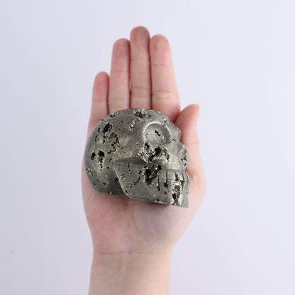 Pyrite Skulls Set of 6 - Expert Wholesale and Supplier of Wholesale Crystals & Bulk Gemstones, ["Hearts","Peru","Pyrite"]