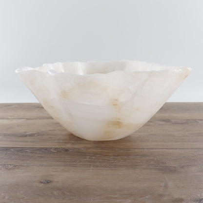 Mexican Onyx/Calcite Bowl 14"