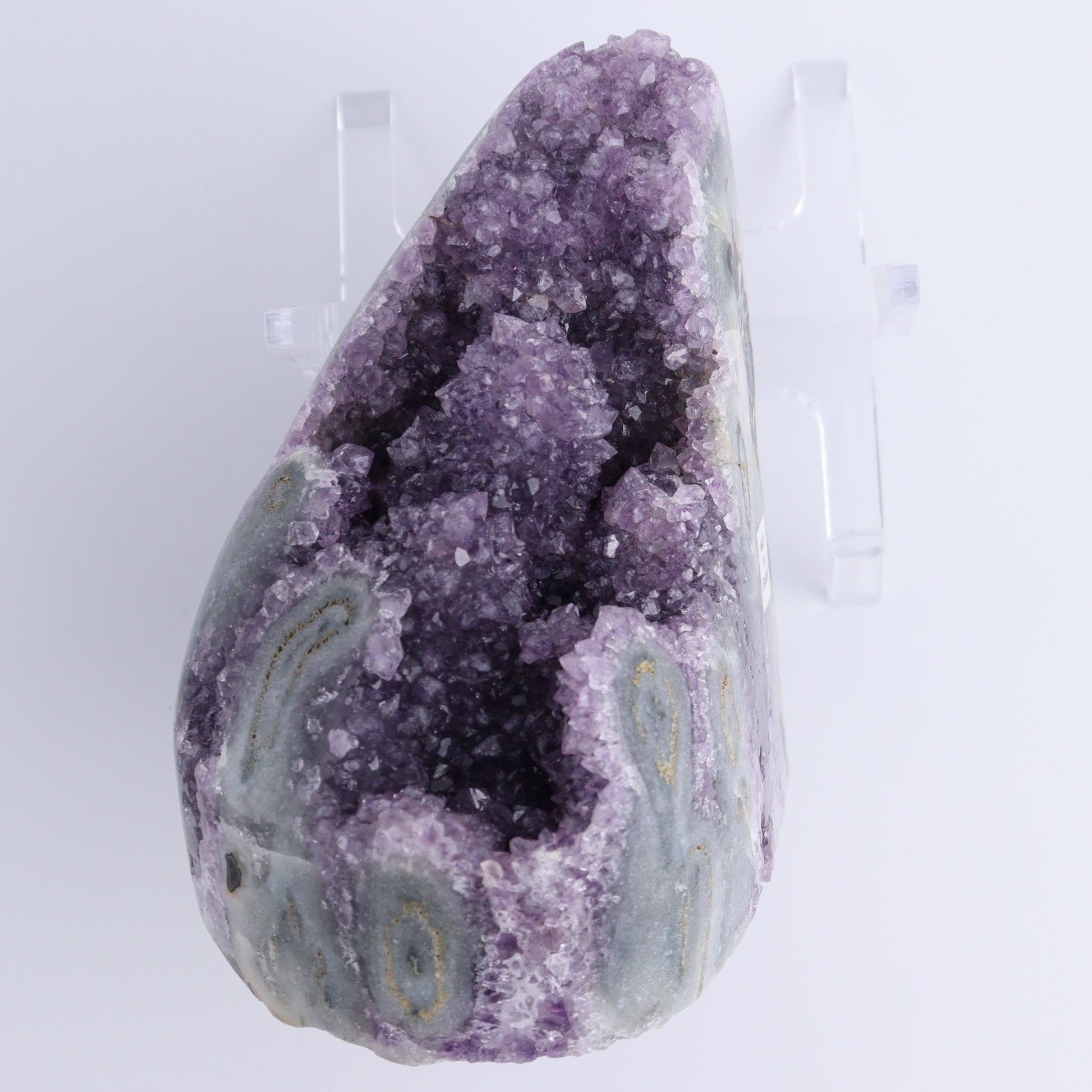 Uruguay Amethyst Set of 2 - Expert Wholesale and Supplier of Wholesale Crystals & Bulk Gemstones, ["Amethyst","Cut Base","Uruguay"]