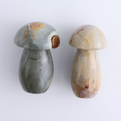 Jasper Mushrooms Set of 8
