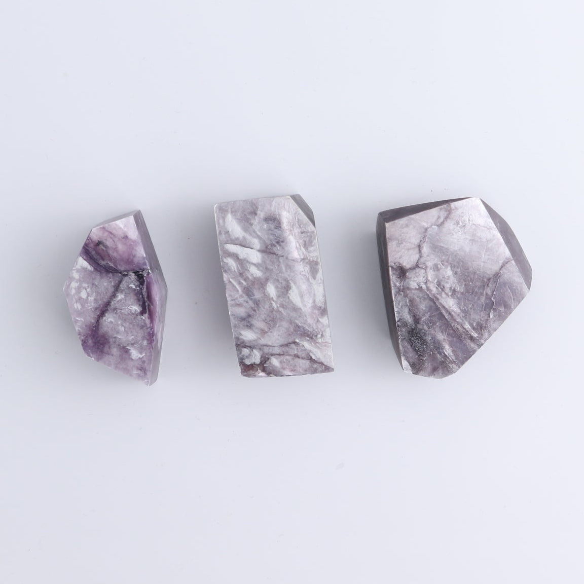 Lepidolite Freeforms Set of 12