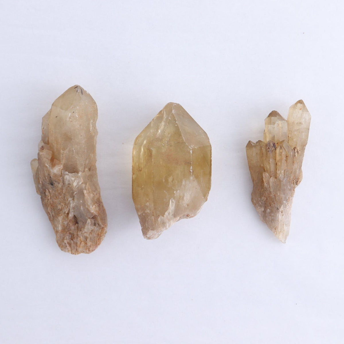 Congo Citrine Set of 12 - wholesale crystals