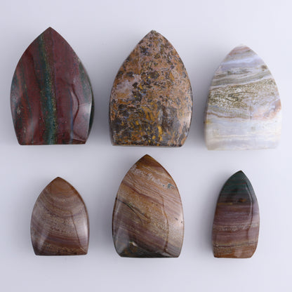 Ocean Jasper Freeform Set of 6 - Expert Wholesale and Supplier of Wholesale Crystals & Bulk Gemstones, ["Freeforms","jasper","Ocean Jasper"]