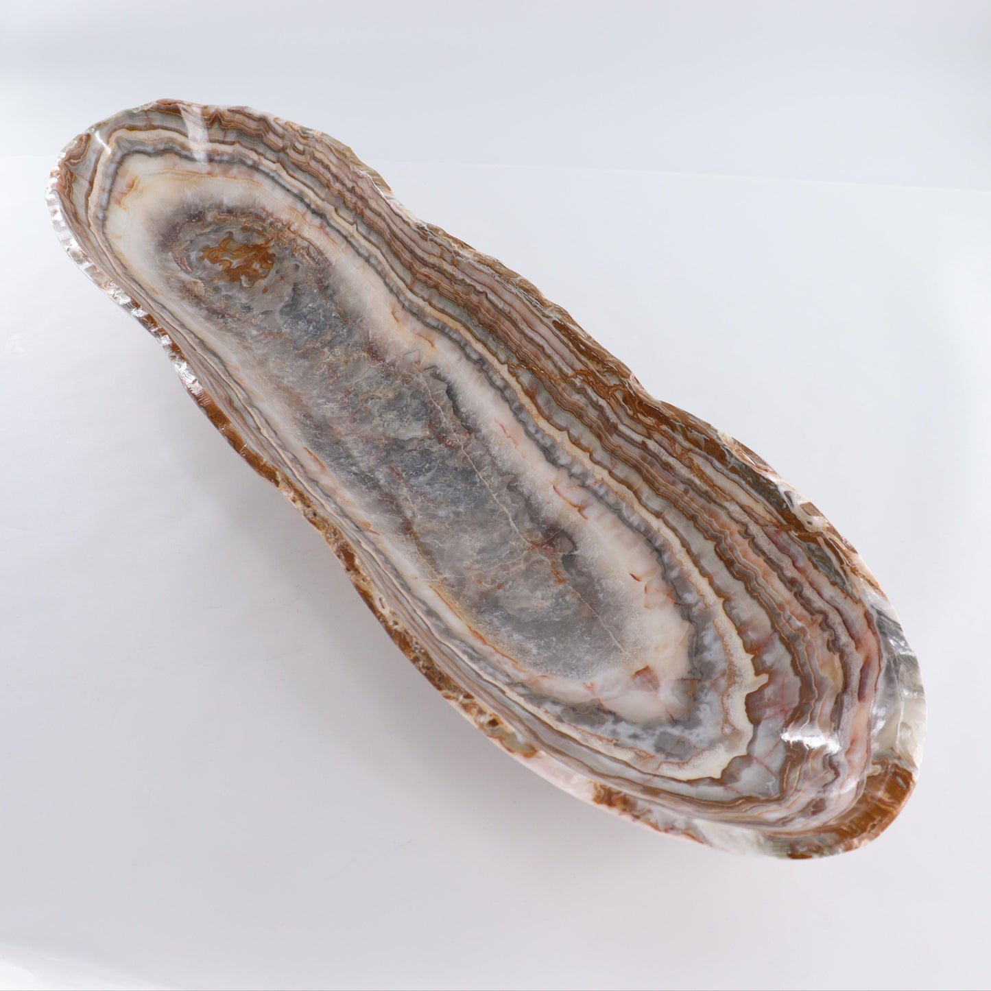 Onyx Canoe Bowl - Expert Wholesale and Supplier of Wholesale Crystals & Bulk Gemstones, ["Bowls","canoe","Mexico","onyx"]