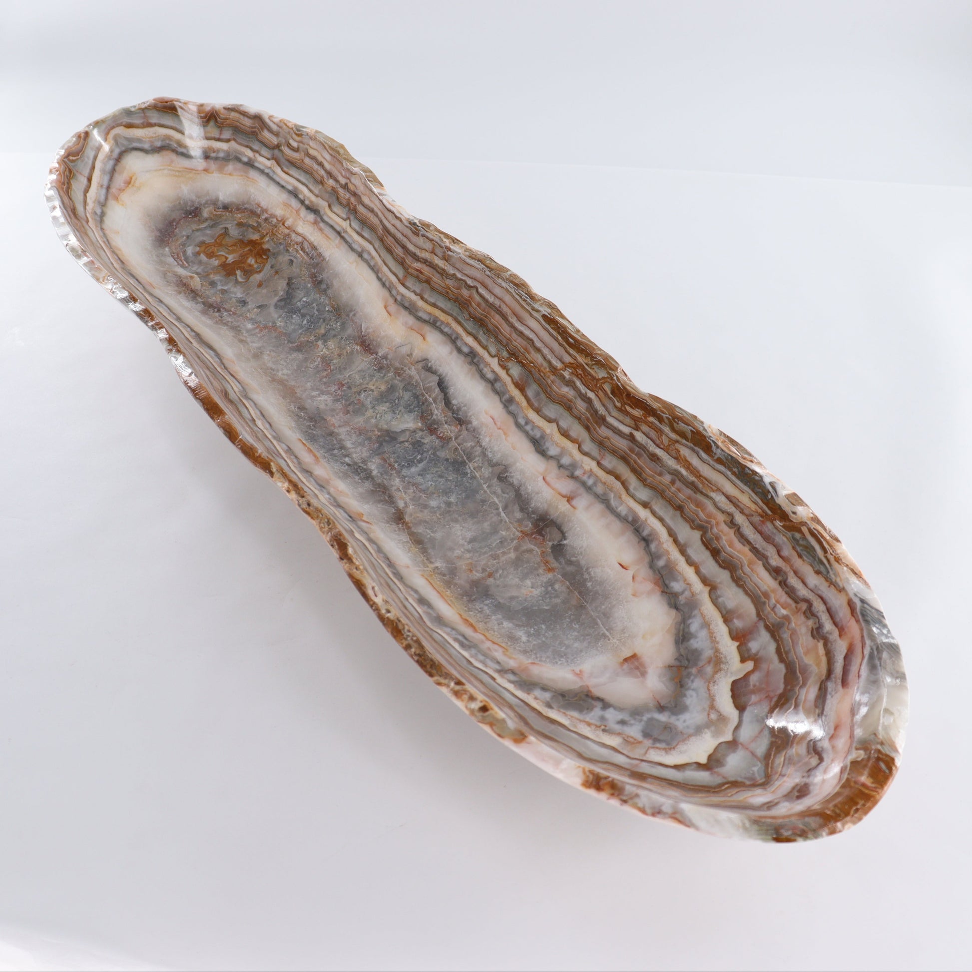 Onyx Canoe Bowl - Expert Wholesale and Supplier of Wholesale Crystals & Bulk Gemstones, ["Bowls","canoe","Mexico","onyx"]